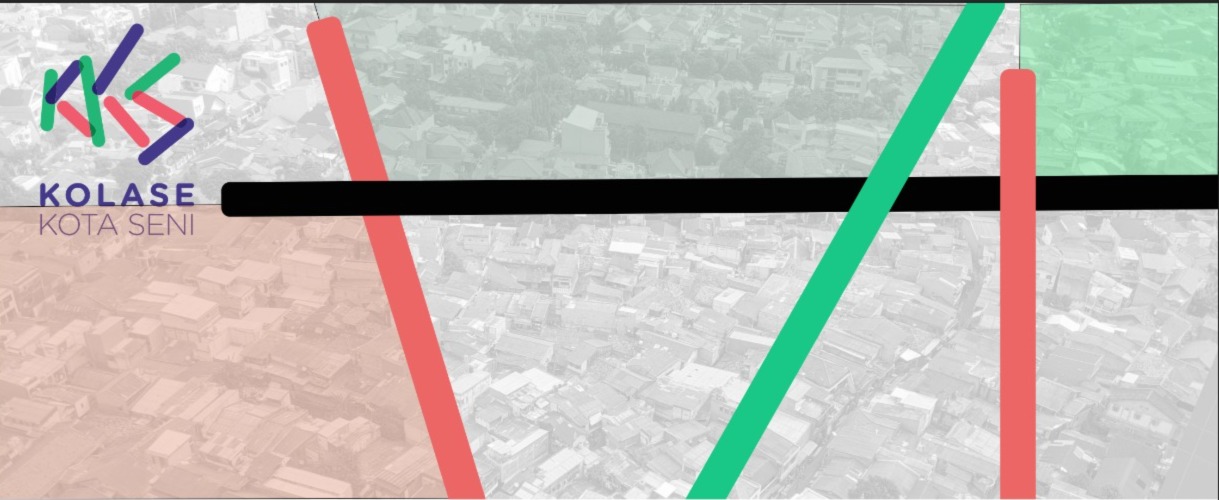 Kolase Kota Seni Background